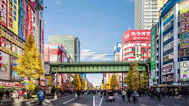 东京秋叶原电力城/日本视频下载