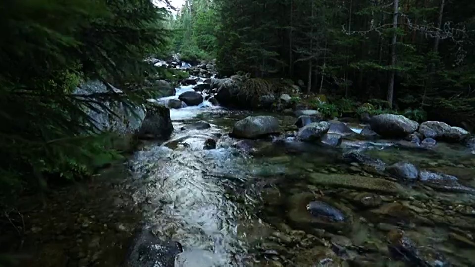 流在山视频素材