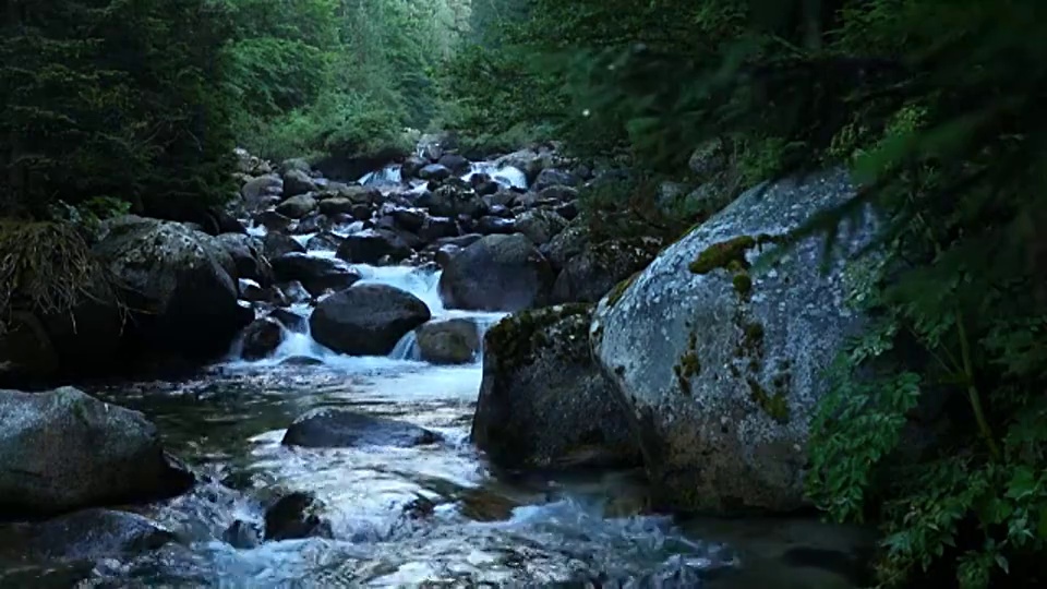 流在山视频素材