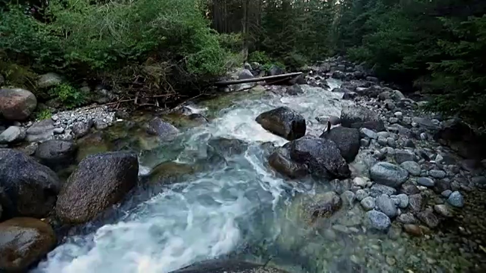 流在山视频素材