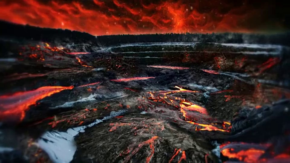 热火山风景视频下载