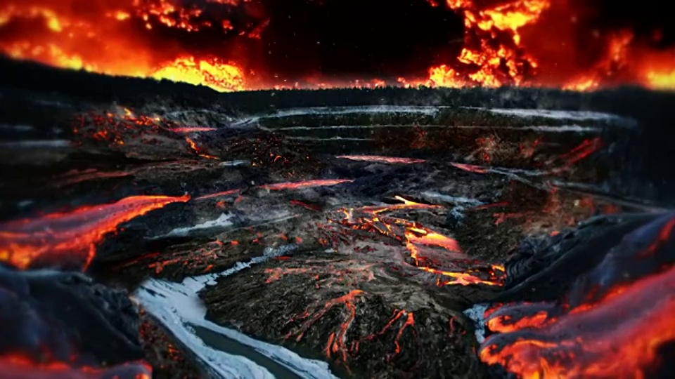 热火山风景视频下载