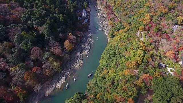 日本鸟瞰图视频素材