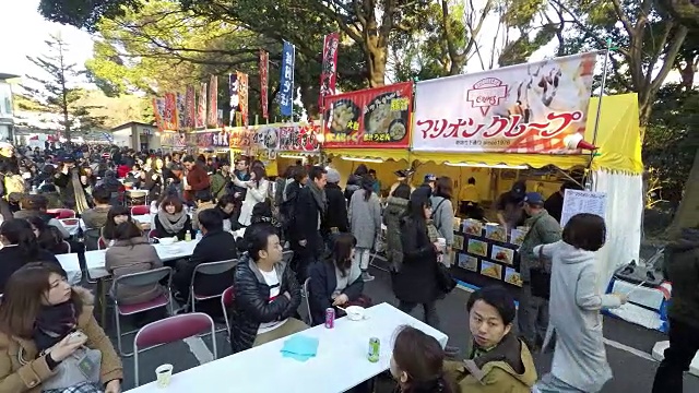 新年参拜明治神社视频素材