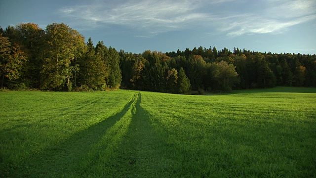 Landschaftsaufnahmen - Gebertshum 03乡村田野视频素材