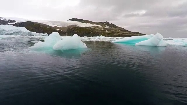 南极洲——浮冰视频素材