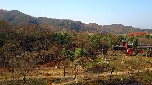 韩国奈美岛。视频素材