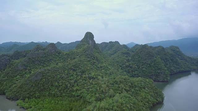 基利姆喀斯特地理森林公园视频素材