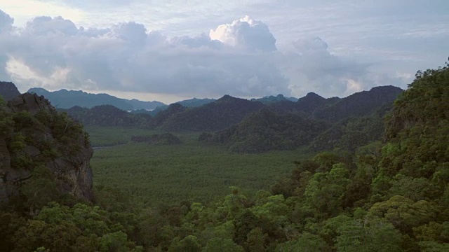 基利姆喀斯特地理森林公园视频素材