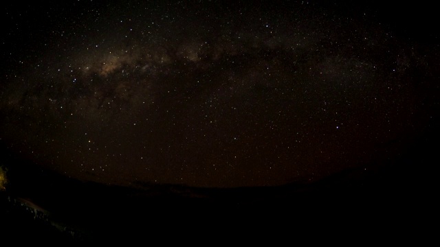 马达加斯加，Anjajavy，海面上星星落下，太阳升起视频素材