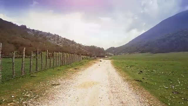 意大利风景无人机鸟瞰图视频素材