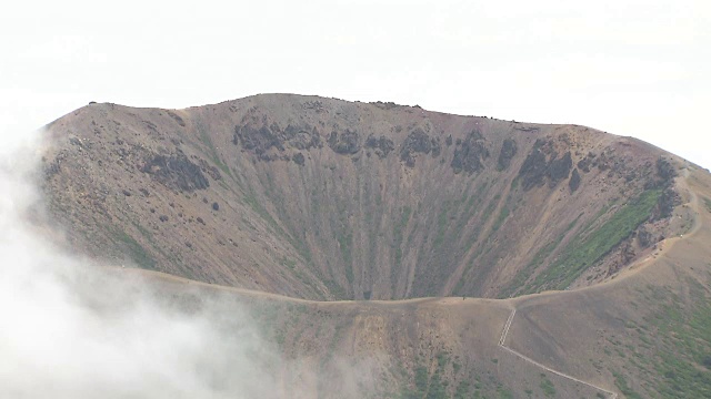 日本福岛万代朝日国家公园的火山视频素材