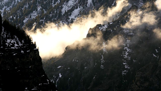 雪山视频素材