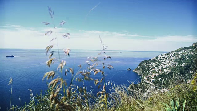 阿马尔菲海岸和索伦托半岛视频素材