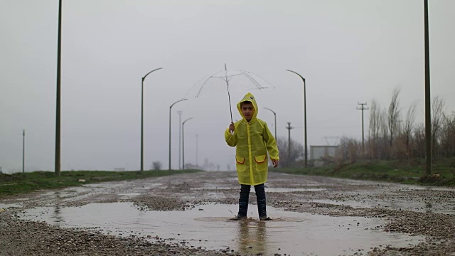 雨的游戏视频素材