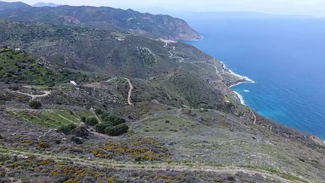 克里特岛的风景视频素材