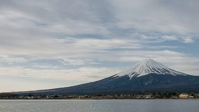 日本富士山视频素材