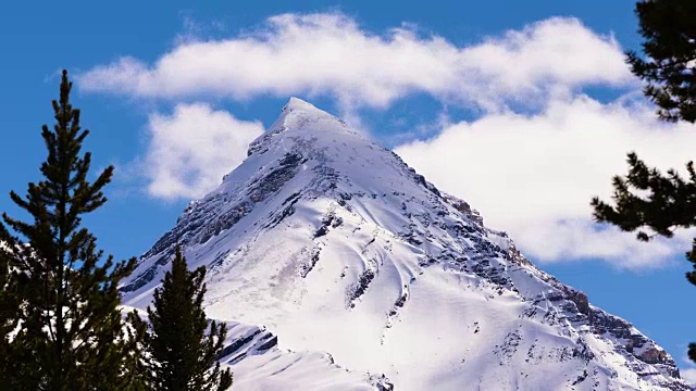 4K延时:赫克托山视频素材