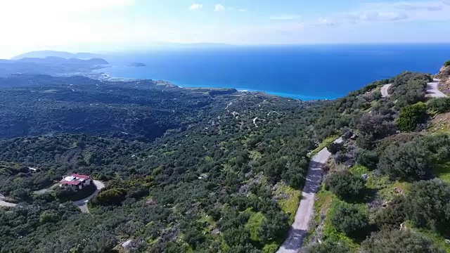 克里特岛的风景视频素材