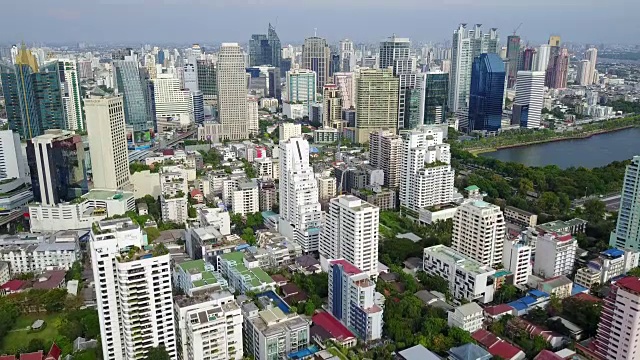 城市鸟瞰图视频素材