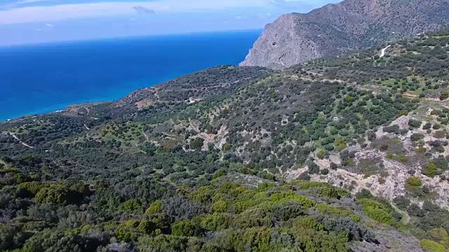 克里特岛的风景视频素材