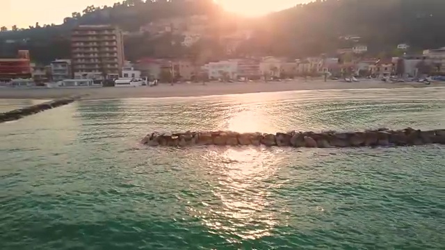 海岸线和海滩视频素材