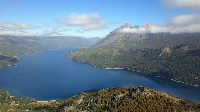 阿根廷时间流逝湖泊景观视频素材