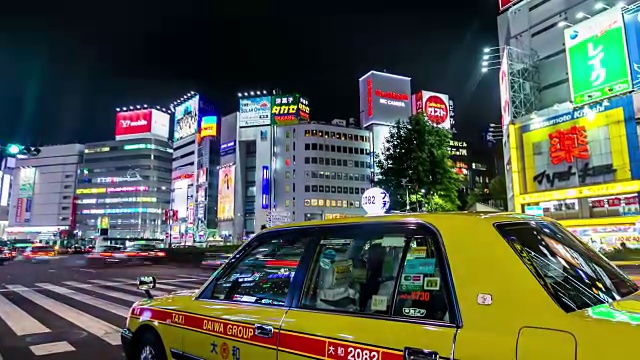 池袋区夜行行人视频下载