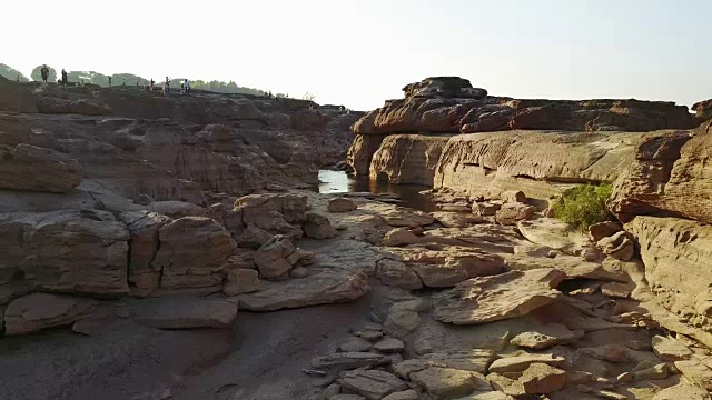 无人机拍摄的泰国大峡谷视频素材