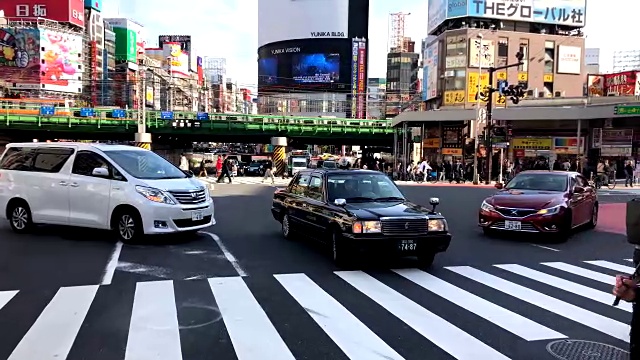 聚集在东京浅草寺的人群视频素材