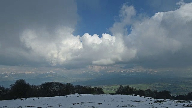 勃朗峰山脉视频下载