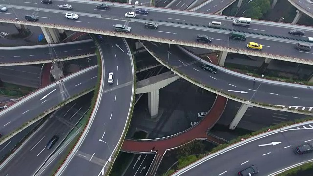 上海高速公路视频素材