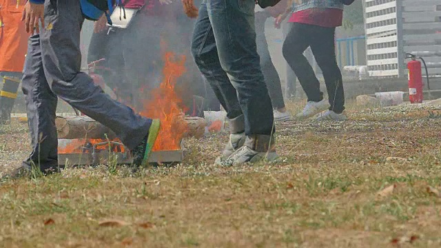 消防队员视频素材