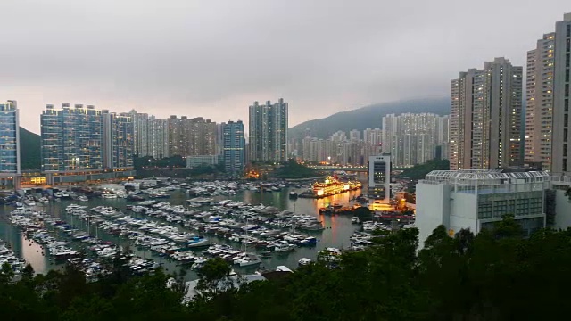 香港的城市。视频素材