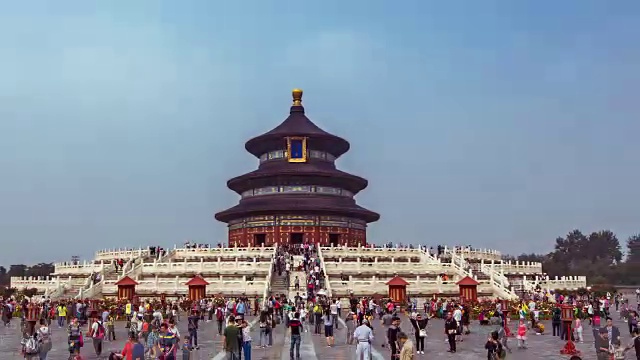 LA PAN Temple of Heavens /中国北京视频素材