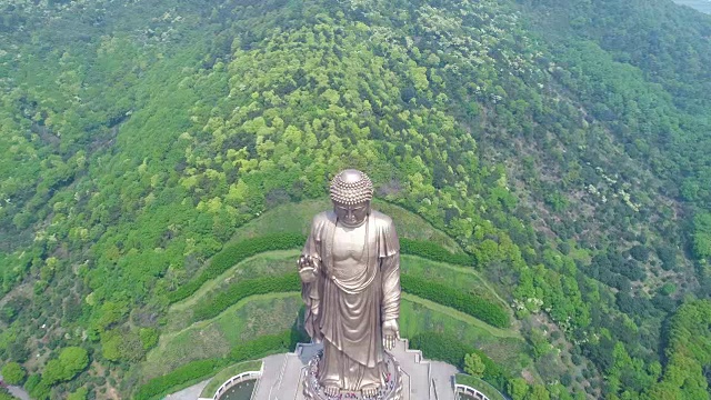 飞天无锡市灵山佛视频素材