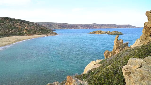 克里特岛的风景视频素材