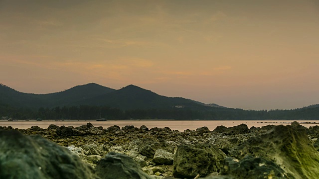 海景间隔拍摄视频素材