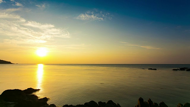 海景时间流逝视频素材