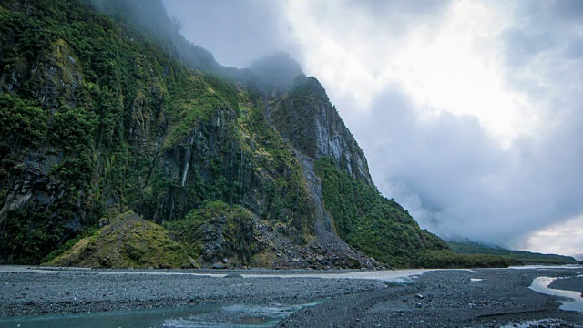 米尔福德海湾。新西兰峡湾国家公园视频素材