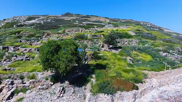 克里特岛的风景视频素材