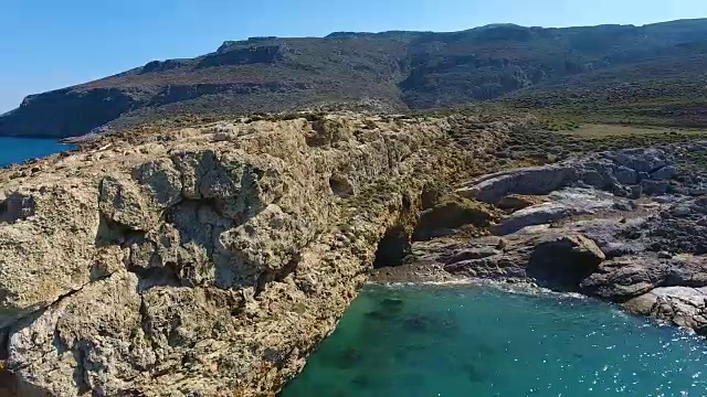 克里特岛的风景视频素材