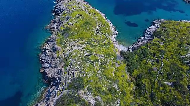 克里特岛的风景视频素材