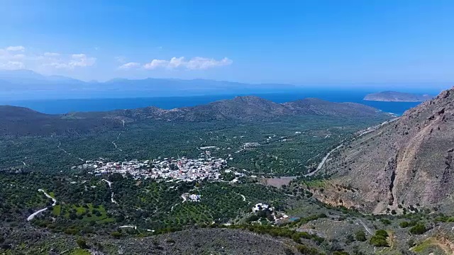 克里特岛的风景视频素材