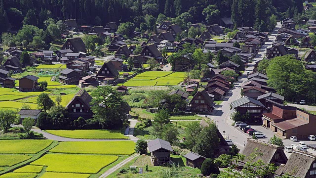 Shirakawa-go村视频素材