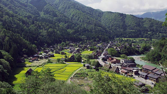 Shirakawa-go村视频素材