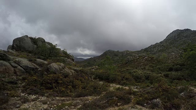 葡萄牙的山脉景观视频素材