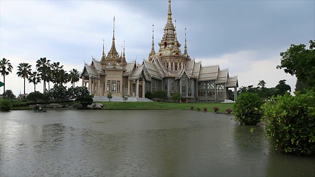 泰国呵叻府的泰国寺庙视频下载