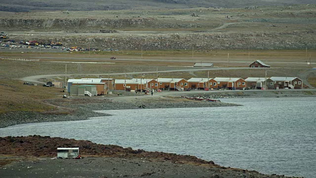 加拿大乌鲁卡托克海岸的建筑视频素材