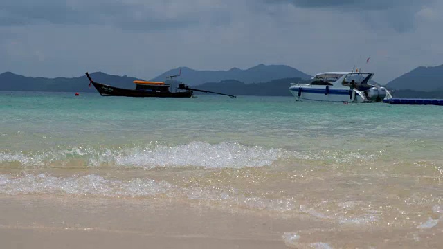 海滩和海浪视频素材